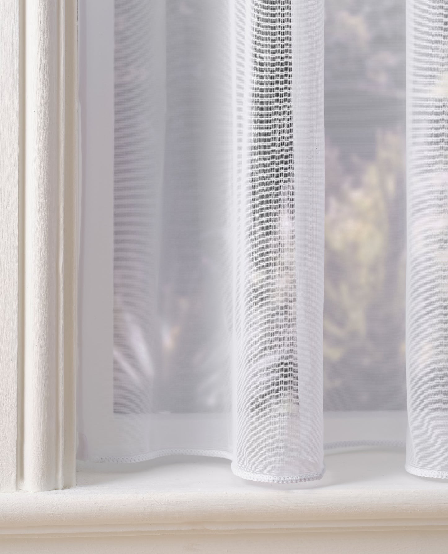 Botley Plain White Net Curtain M2M