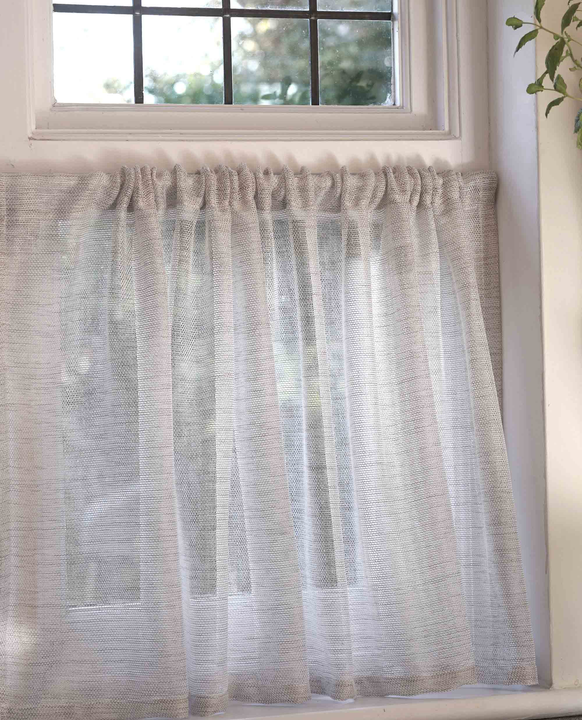 Chichester Slot Top Cafe Curtain