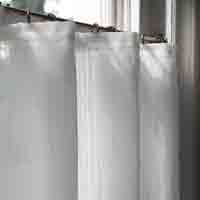 Milos FR Tape Top Cafe Curtain