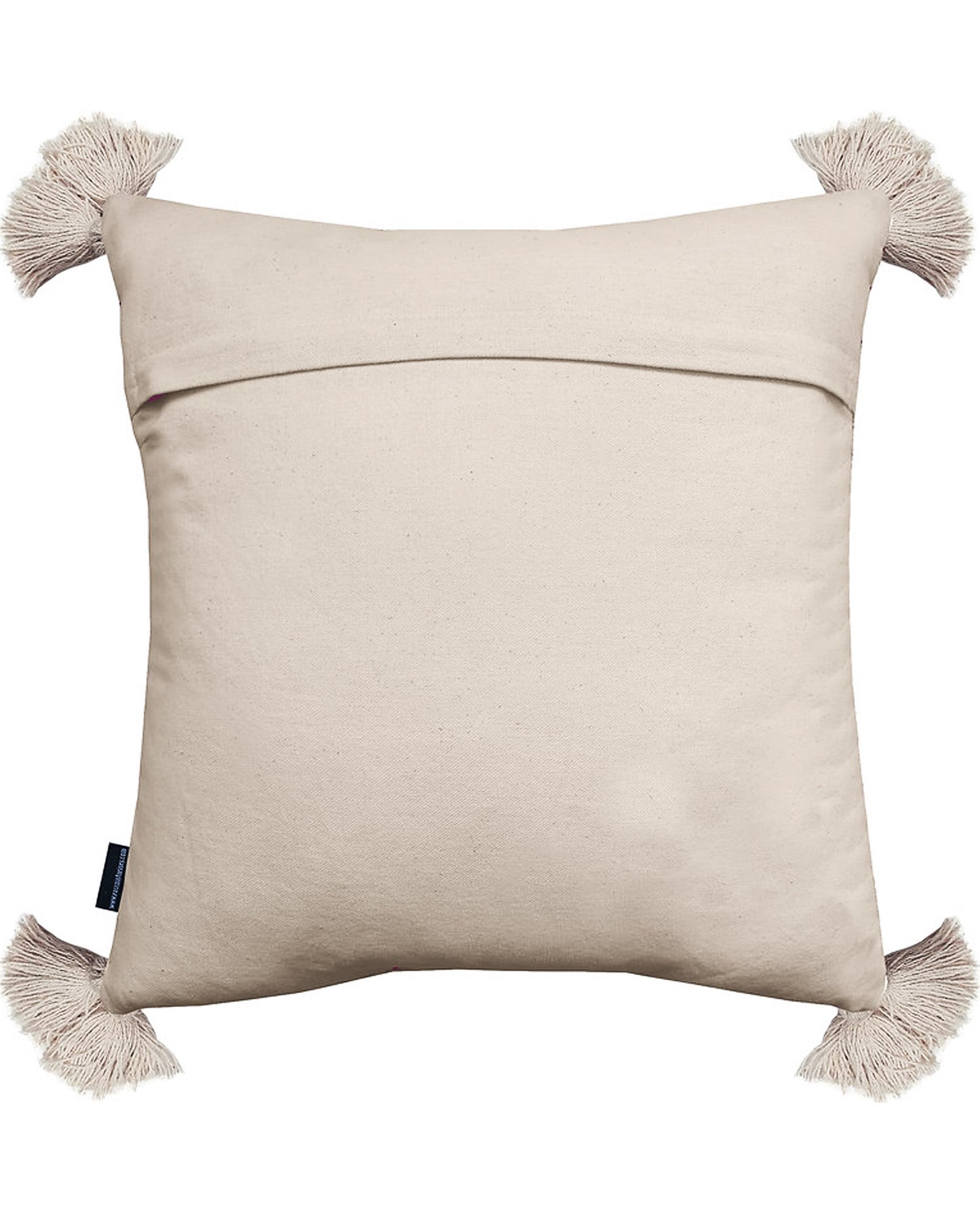 Tassled Natural Cushion